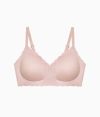 b.wow'd Lace Wire Free Bra: Blush Pink