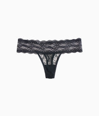 Lace Kiss Thong: Night