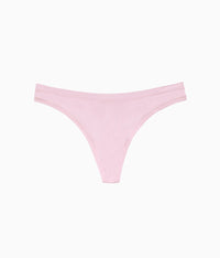 Future Foundation Thong: Pink-A-Boo