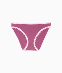 Inspired Eyelet Bikini: Raspberry Coulis