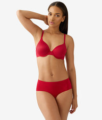 Future Foundation T-Shirt Bra: Chili Pepper Red