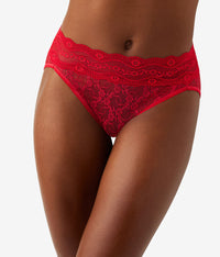 Lace Kiss Hi-Leg Panty Pack: White/Crimson Red/Night