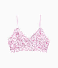 Feeling Famous Bralette: Pink Lavender/Very Berry