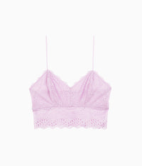 Inspired Eyelet Bralette: Lavender Herb