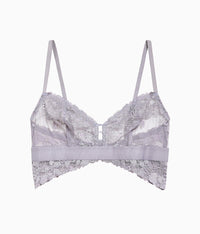 Opening Act Bralette: Minimal Gray