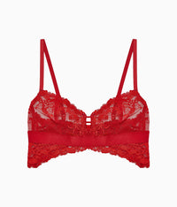 Opening Act Bralette: Haute Red