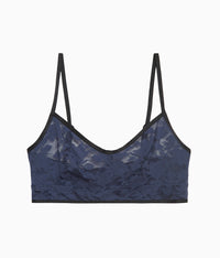 Shadow Scene Bralette: Mood Indigo