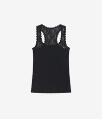 Effortlessly Lace Tank: Night