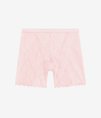 Effortlessly Lace Shorty: Blush Pink