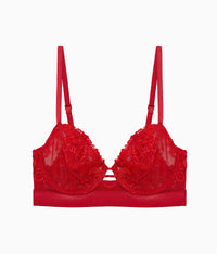 Opening Act Underwire Bra: Haute Red