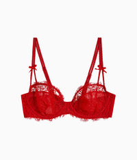 It's On Underwire Bra: Savvy Red