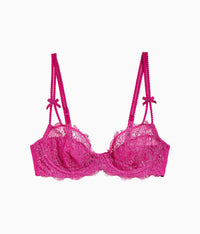 It's On Underwire Bra: Fuchsia Red