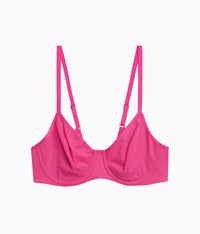 Cotton To A Tee Underwire Bra: Raspberry Sorbet