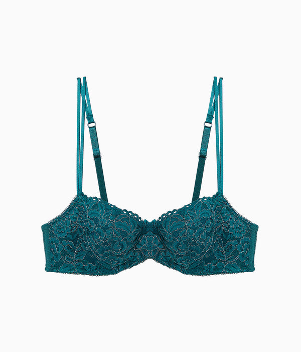 Ciao Bella Balconette Bra: Spruced-up