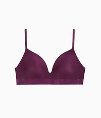 Opening Act Wire Free T-Shirt Bra: Potent Purple