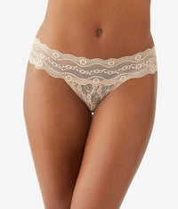 Lace Kiss Bikini Panty Pack: Rose Smoke/Au Natural/Night