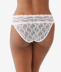 Lace Kiss Bikini Panty Pack: White/Crimson Red/Night