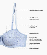 Ciao Bella Balconette Bra: Heather