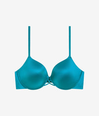 Undercover Plunge T-Shirt Bra: Deep Lake