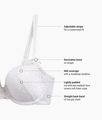It's On Contour Bra: Sea Salt