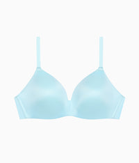 Future Foundation Wire Free T-Shirt Bra: Blue Glow