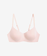 b.wow'd Wire Free Balconette T-Shirt Bra: Rose Smoke