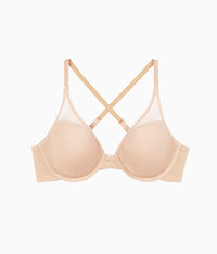 Etched in Style T-Shirt Bra: Au Natural
