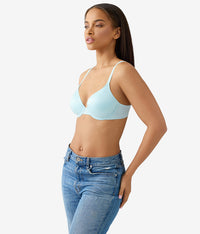 Future Foundation T-Shirt Bra: Blue Glow