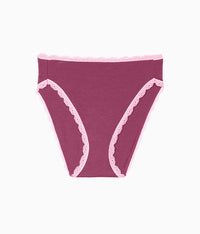 Inspired Eyelet Hi-Leg: Raspberry Coulis