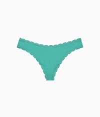 Inspired Eyelet Thong: Water Garden